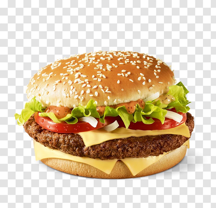 Hamburger Big N' Tasty McDonald's Quarter Pounder Mac Whopper - Menu - Cheese Transparent PNG