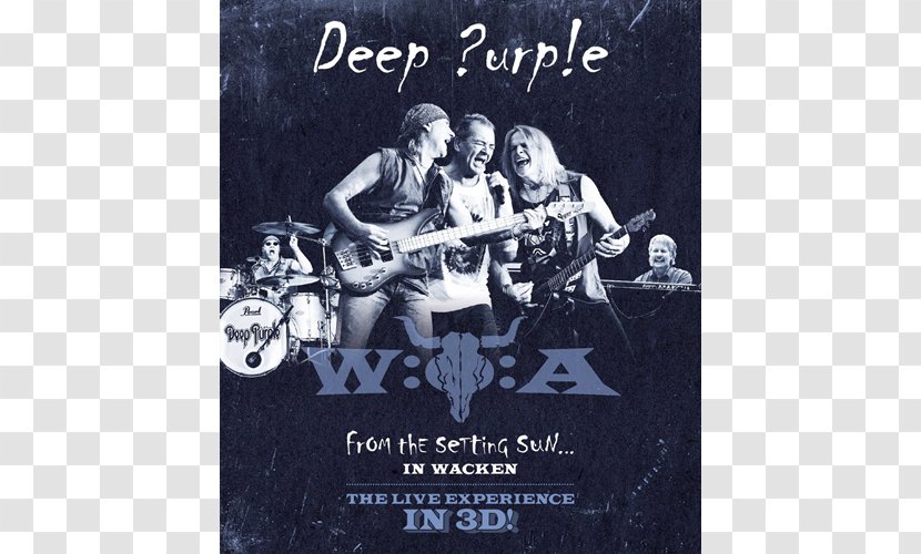 Blu-ray Disc Wacken, Schleswig-Holstein Deep Purple From The Setting Sun... (In Wacken) (Live) Hard Rock - Tree - Cartoon Transparent PNG