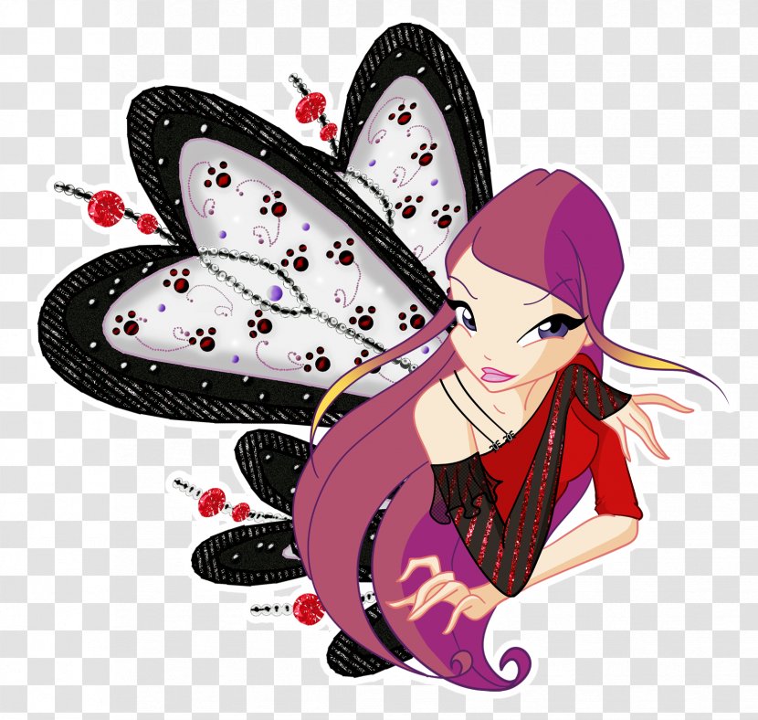 Roxy Stella Tecna Musa Aisha - Moths And Butterflies - Fictional Character Transparent PNG