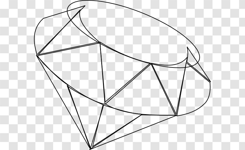 Drawing Diamond Cut Clip Art - Shape Transparent PNG