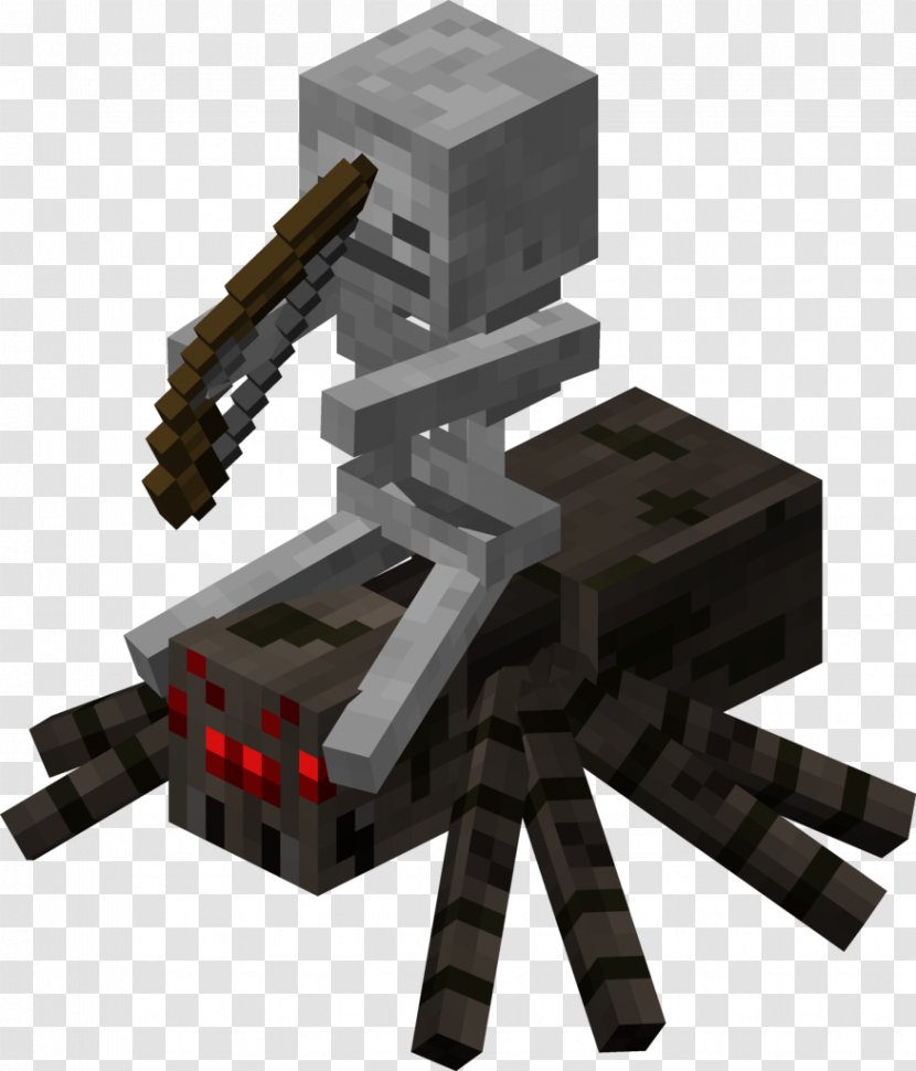 Minecraft: Pocket Edition Jockey Skeleton Mob - Lego Minecraft - Paper Craft Transparent PNG