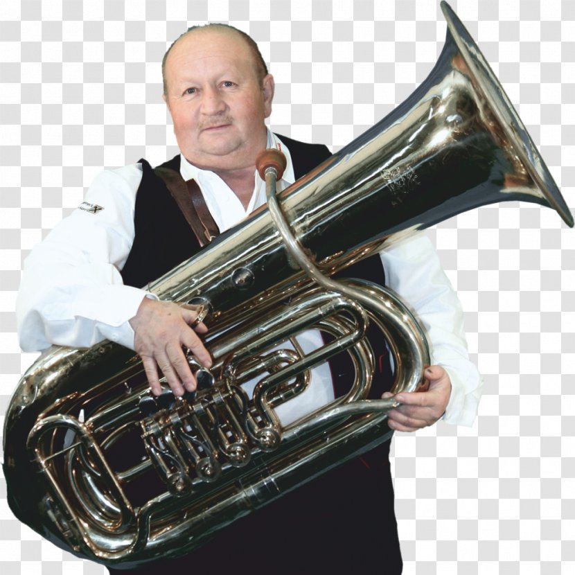 Tuba Saxhorn Flugelhorn Mellophone Euphonium - Flower - Trumpet Transparent PNG