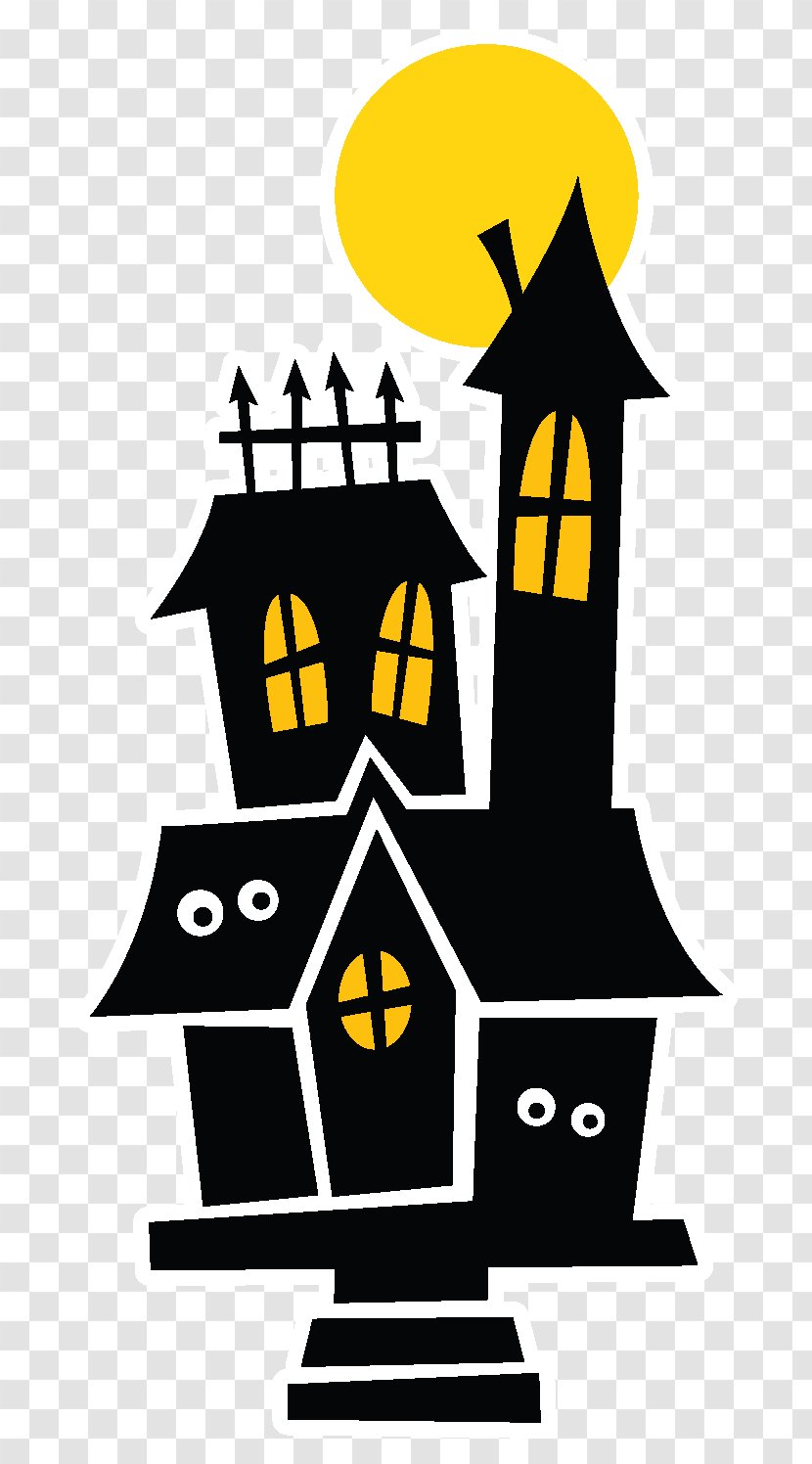 Halloween Party Haunted House Clip Art Transparent PNG