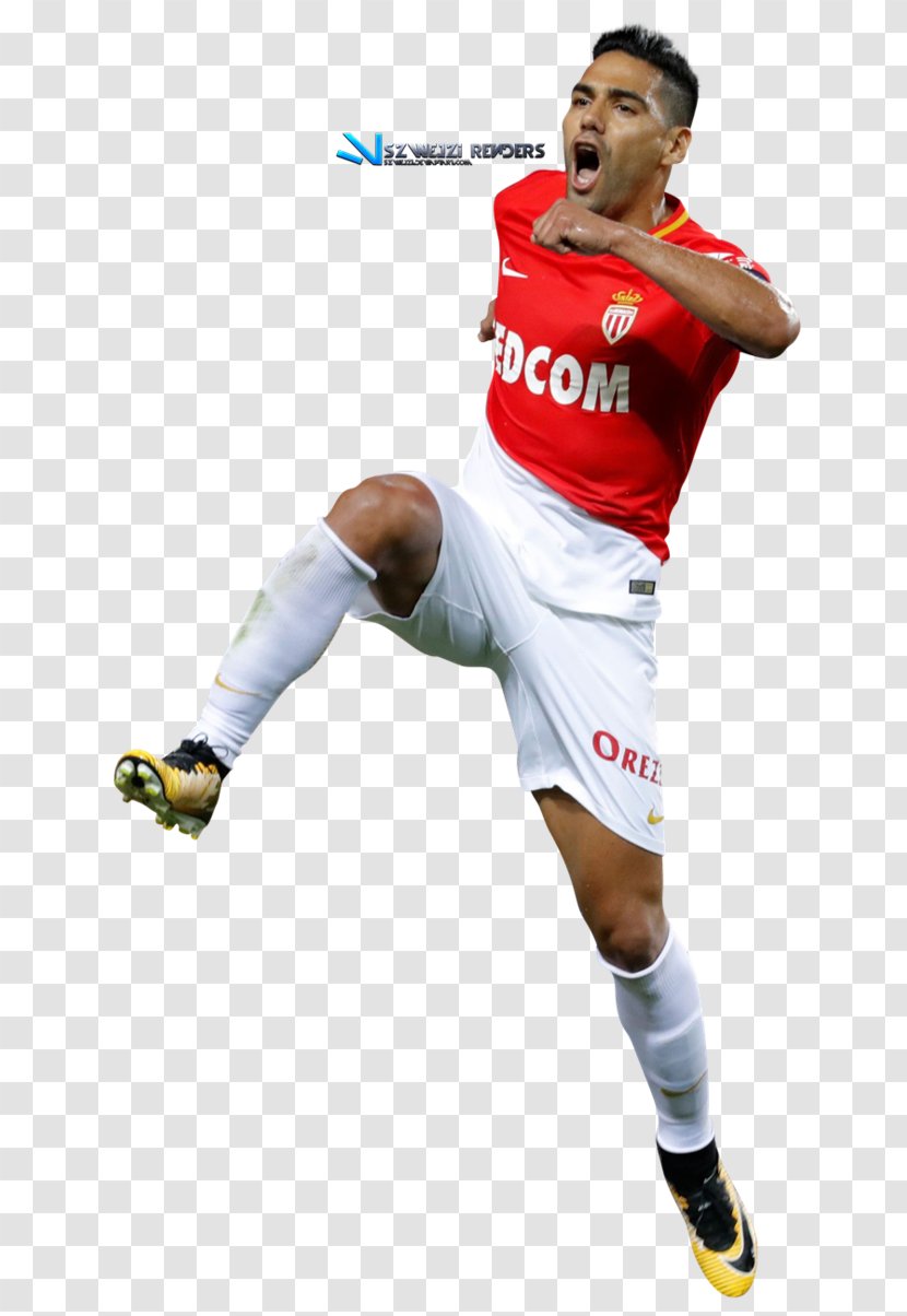 Radamel Falcao AS Monaco FC Atlético Madrid Football Player - Jersey Transparent PNG