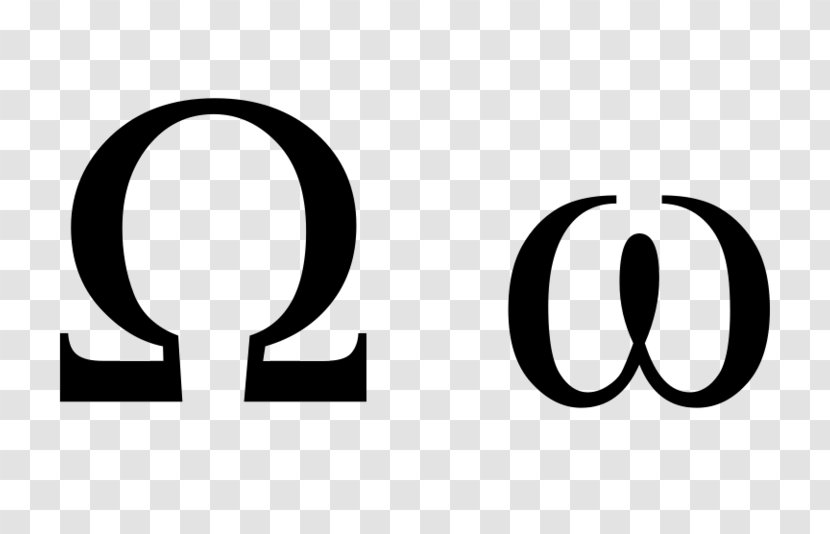 Greek Alphabet Omega Letter Case - Area - Symbol Transparent PNG