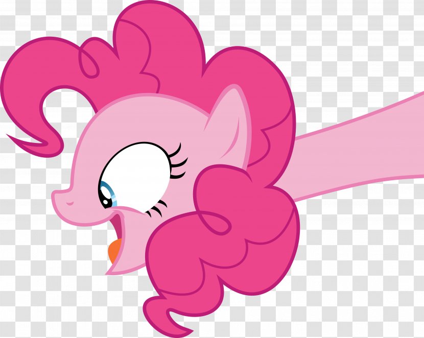 Pinkie Pie My Little Pony: Friendship Is Magic Fandom Horse - Heart Transparent PNG