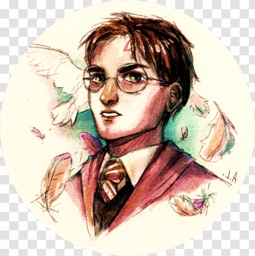 Harry Potter Watercolor Painting Fan Art - Silhouette Transparent PNG