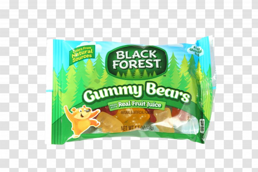 Gummy Bear Gummi Candy Chewing Gum Flavor - Vegetarian Food Transparent PNG