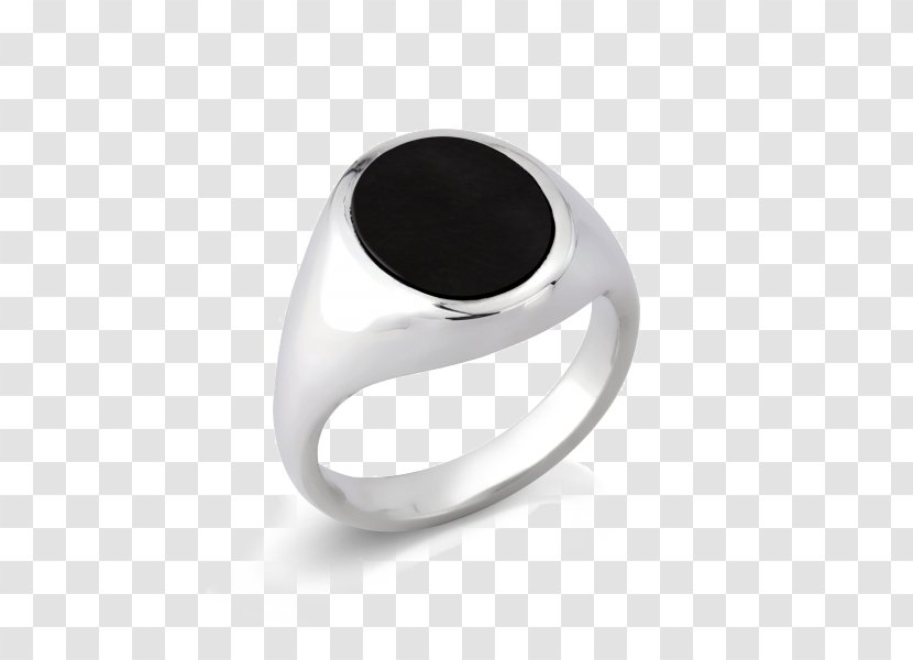 Onyx Ring Signet Engraving Colored Gold - Hand - Stone Transparent PNG