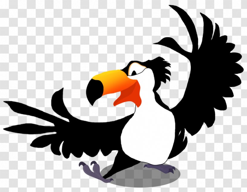Penguin Bird Of Prey Beak Clip Art - Computer Transparent PNG
