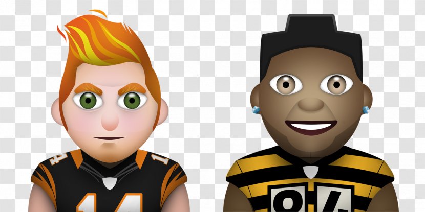 Pittsburgh Steelers NFL Emoji Buffalo Bills IPhone - Fictional Character Transparent PNG