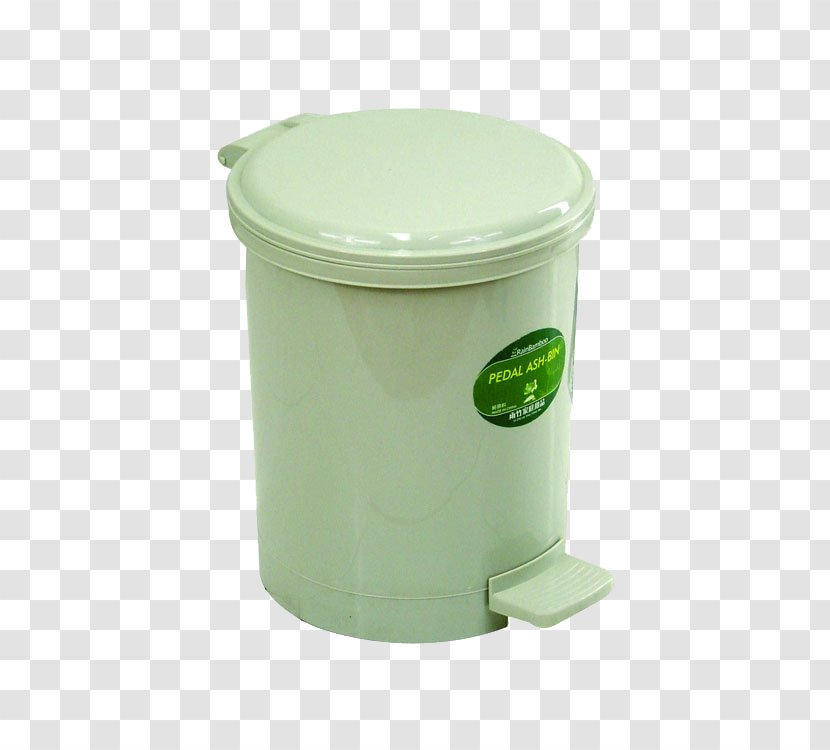 Green Plastic Waste Container - Toilet - Trash Can Transparent PNG