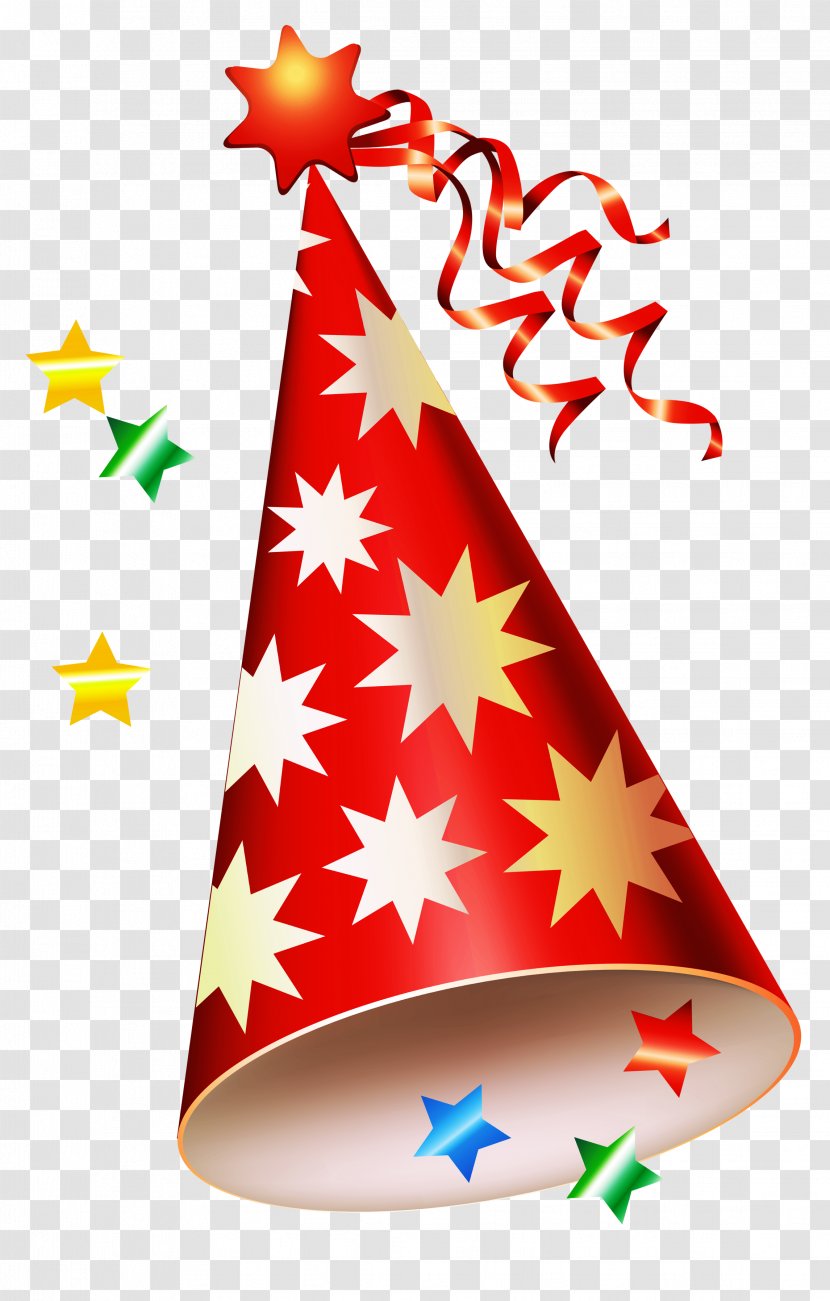Party Hat Birthday Clip Art - Image File Formats - Red Transparent Clipart Transparent PNG