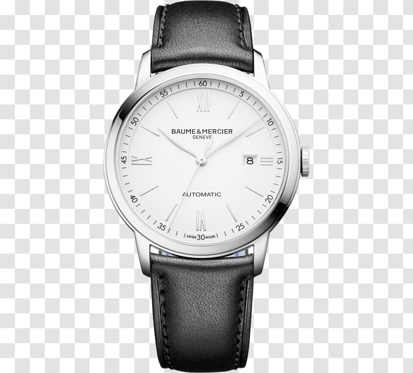 Baume Et Mercier & Men's Classima Automatic Watch Jewellery - Strap Transparent PNG