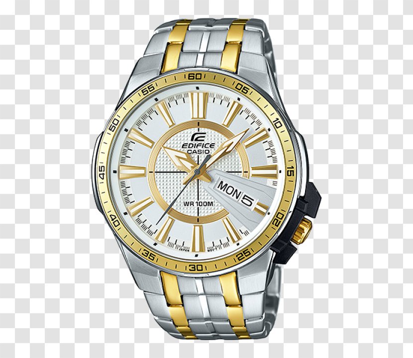 Casio EDIFICE Classic EFR-539D Watch Stainless Steel - Ion Plating Transparent PNG