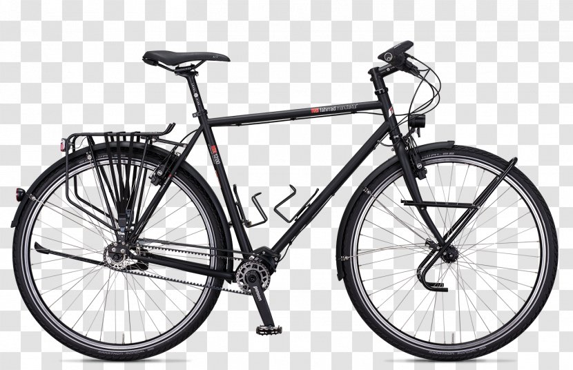 Texas Touring Bicycle Fahrradmanufaktur Shimano Deore XT - Hybrid Transparent PNG