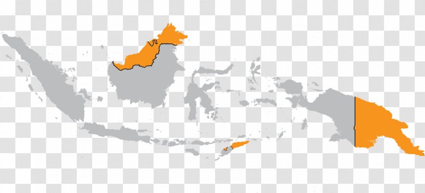 Indonesia Vector Map Transparent PNG