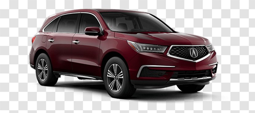 2017 Acura MDX 2018 RDX RLX - Mid Size Car Transparent PNG