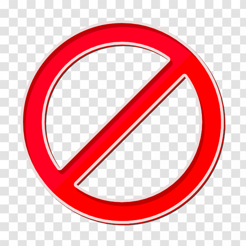 Internet Security Icon Ban Icon Transparent PNG