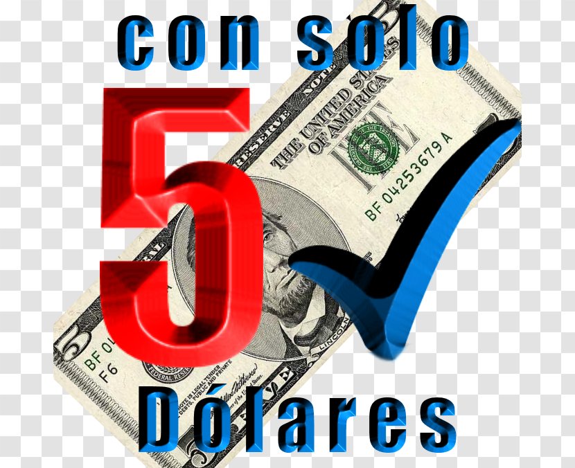 United States Five-dollar Bill Dollar Investment Money Brazil - Dolares Transparent PNG