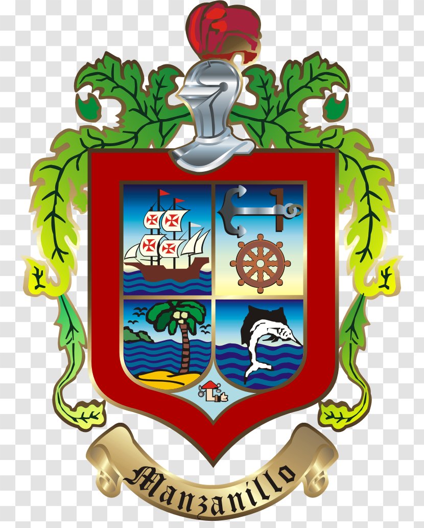 Manzanillo Mexico City Administrative Divisions Of Coat Arms - Crest Transparent PNG