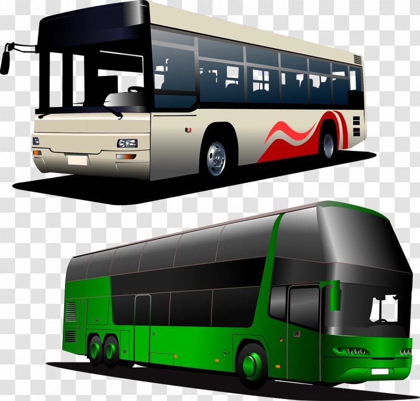 Tour Bus Service Coach Clip Art - Double Decker Transparent PNG