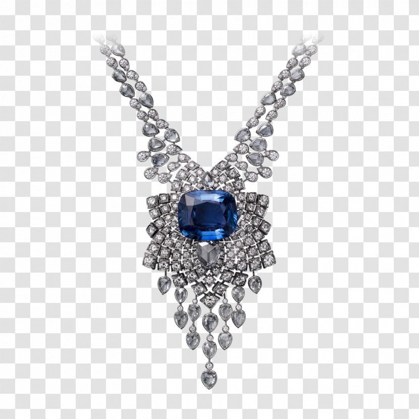 Sapphire Necklace Jewellery Cartier Charms & Pendants - Ceylon Earrings Transparent PNG