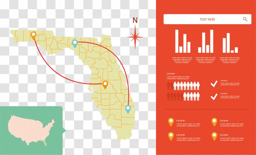 Map Graphic Design - Strip Maps Transparent PNG