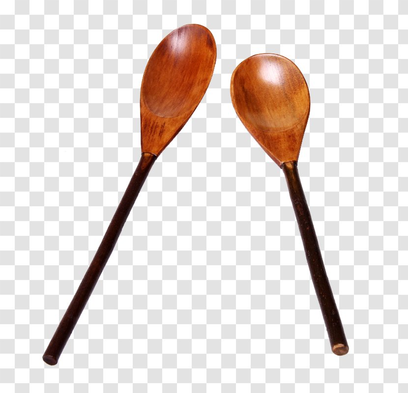 Wooden Spoon Shamoji - Kitchen Utensil - Jujube Wood Transparent PNG