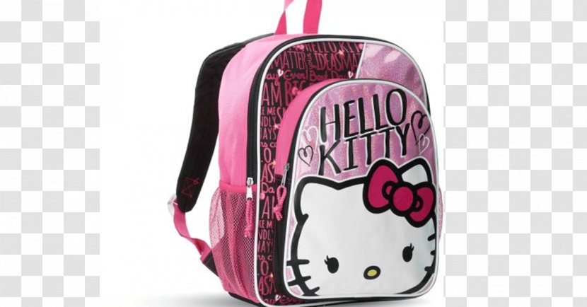Handbag Kitten Hello Kitty Cat Backpack - Silhouette Transparent PNG