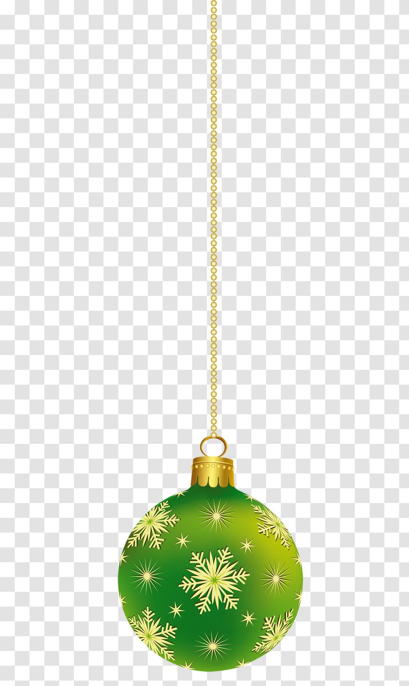 Christmas Ornament Green Декор Ball - Ceiling Transparent PNG