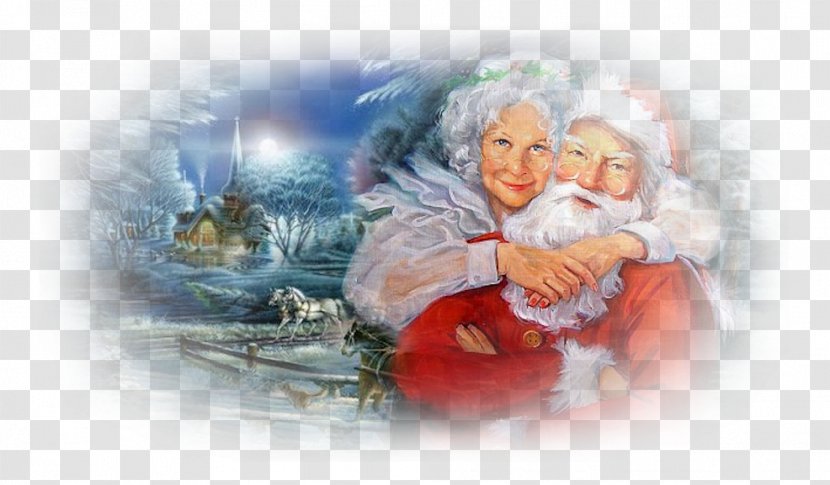 Santa Claus Christmas Day Ornament Desktop Wallpaper Image - Istx Euesg Clase50 Eo Transparent PNG