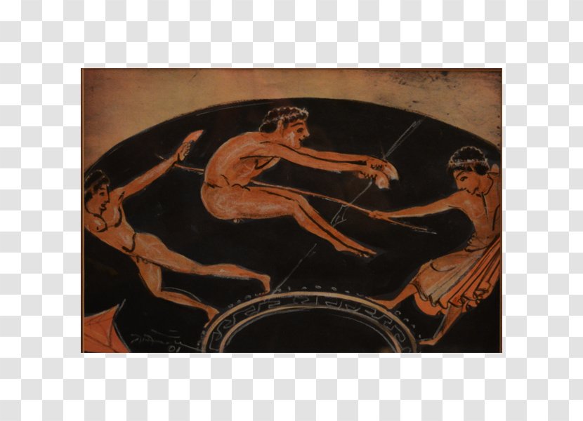 Ancient Greece Olympic Games Long Jump Pentathlon - History - Porcelain Transparent PNG