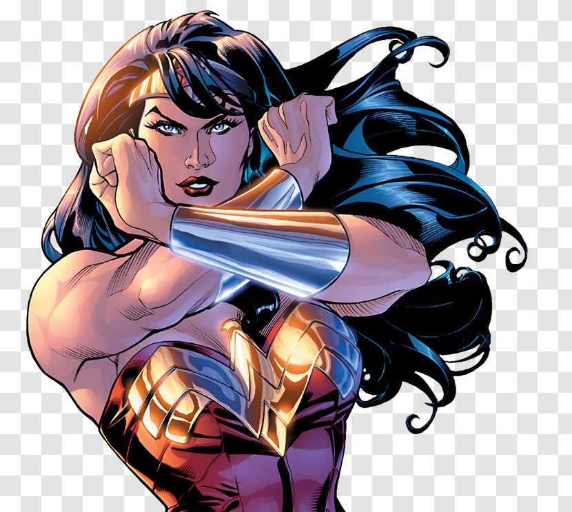 Wonder Woman Gal Gadot Female Green Lantern - Cartoon Transparent PNG