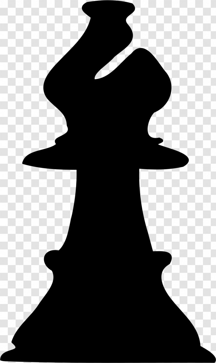 Chess Bishop Clip Art - Monochrome Photography Transparent PNG