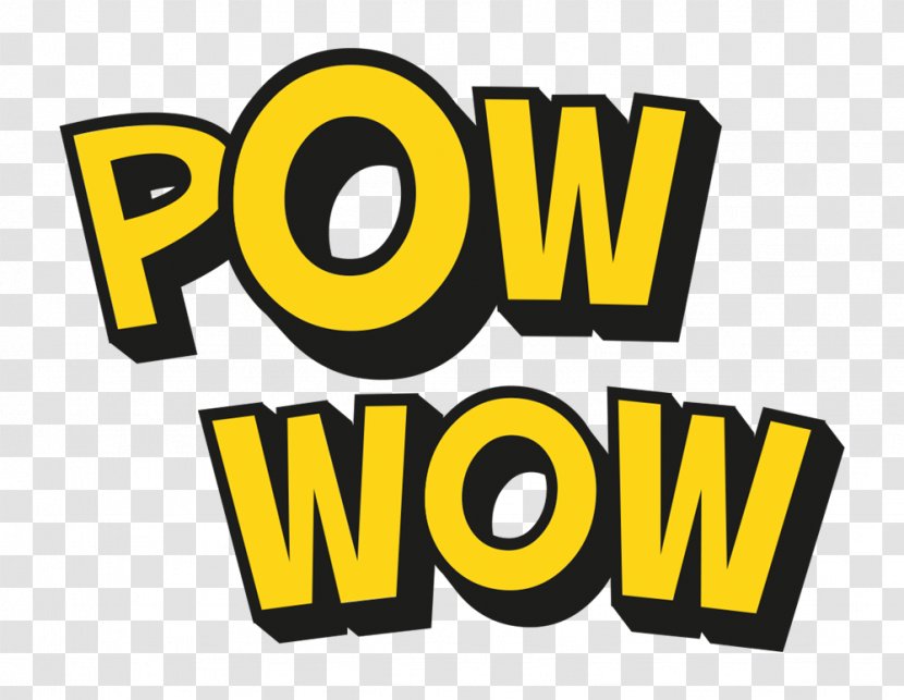 pow wow logo font brand clip art world of warcraft comic transparent png pow wow logo font brand clip art