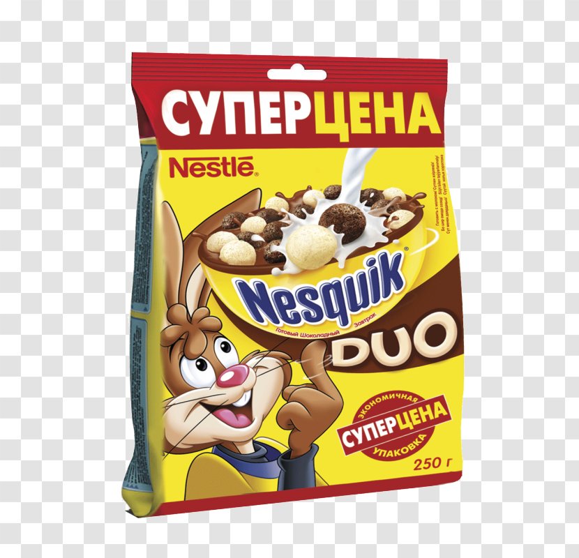 Breakfast Cereal Nestle Nesquik Crispy 44% Vollkorn 375gms - 44 Transparent PNG