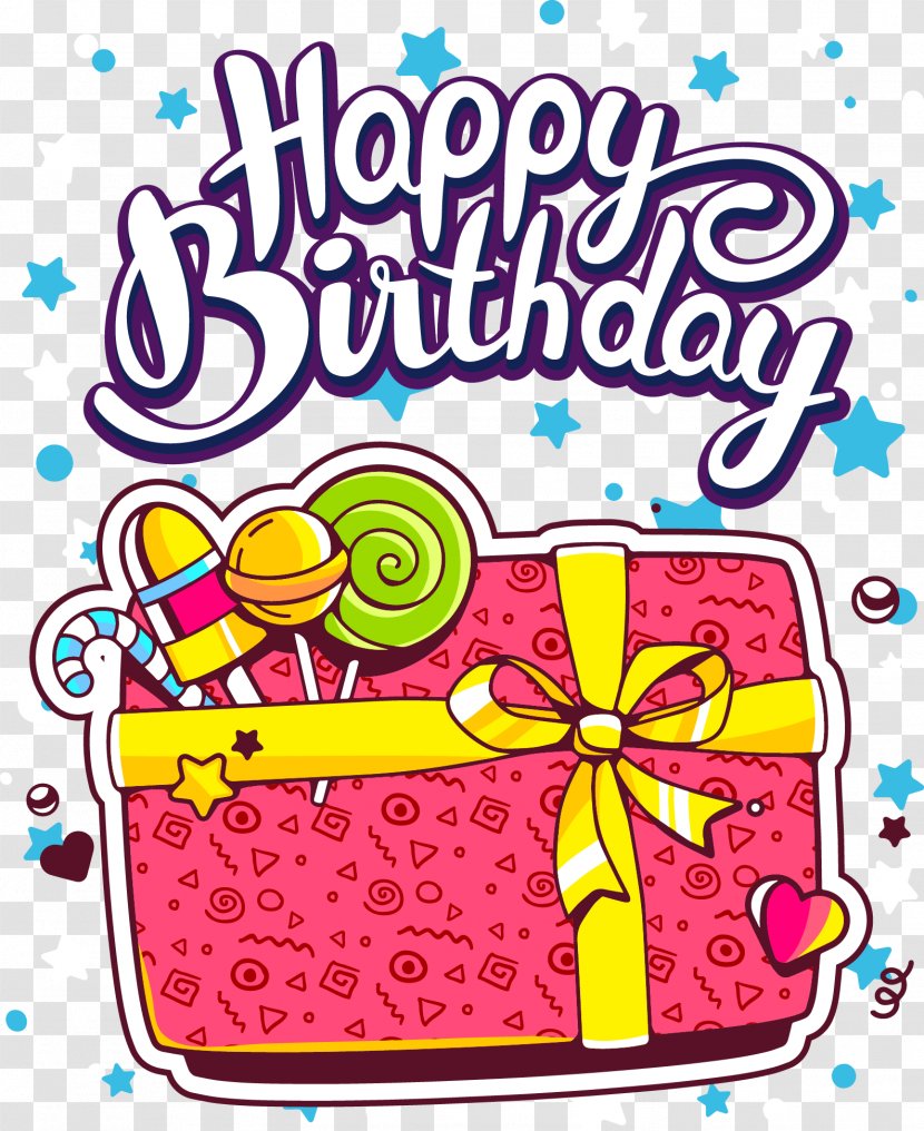 Birthday Cake Happy To You Greeting Card - Present Transparent PNG
