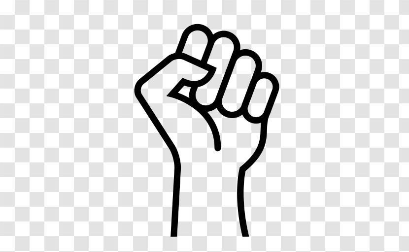 Raised Fist Fist Symbol Punch Transparent PNG