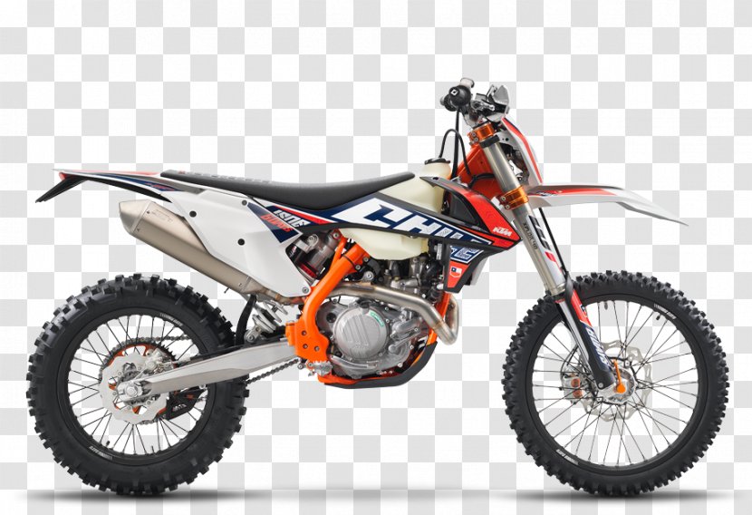 KTM 450 EXC Enduro Motorcycle Off-roading - Wheel Transparent PNG