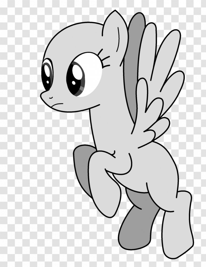 My Little Pony Drawing Rainbow Dash Winged Unicorn - Heart - Pegasus Transparent PNG