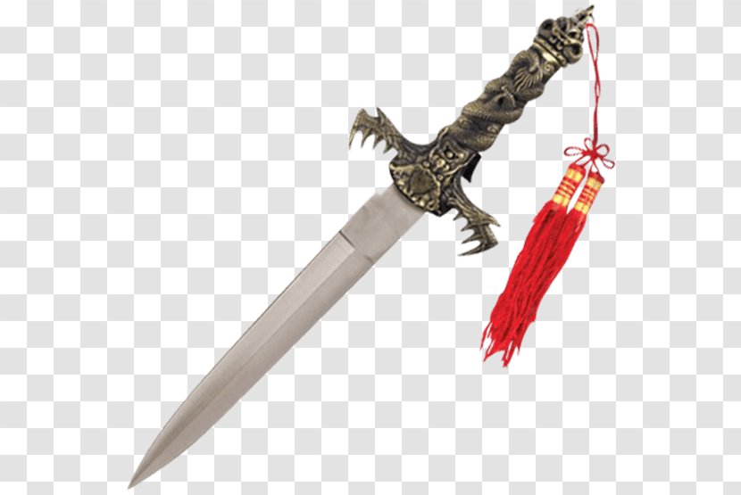Bowie Knife Dagger Sword Throwing - Blade Transparent PNG