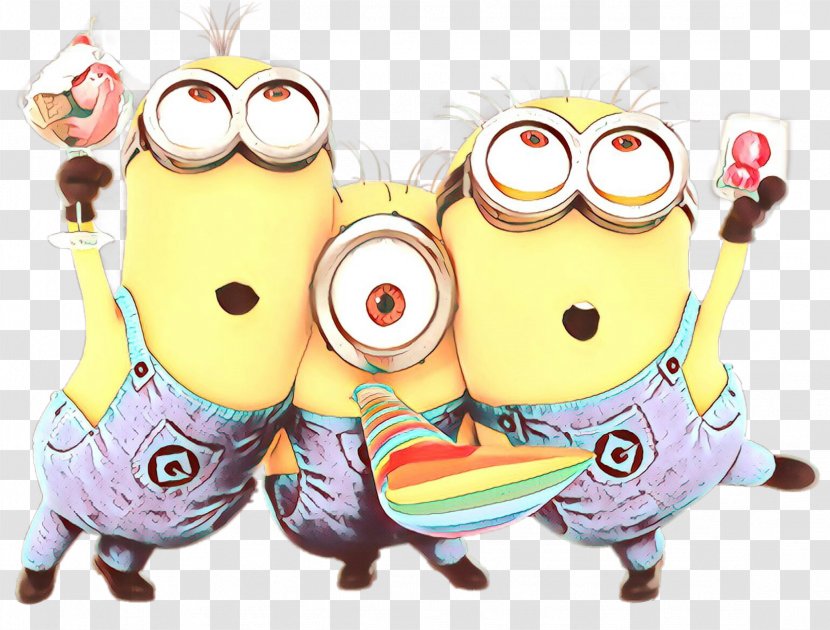 Minions Birthday Party Greeting & Note Cards Image - Cartoon Transparent PNG