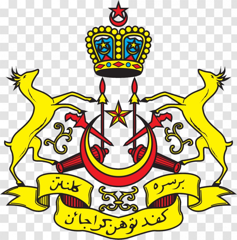 Kota Bharu Malacca Sultanate Flag And Coat Of Arms Kelantan States Federal Territories Malaysia - State Government - Airlines Transparent PNG