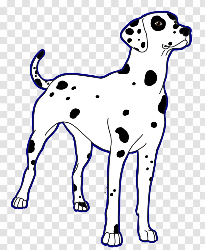 Dalmatian Dog Breed Puppy Non-sporting Group - Black And White Transparent PNG