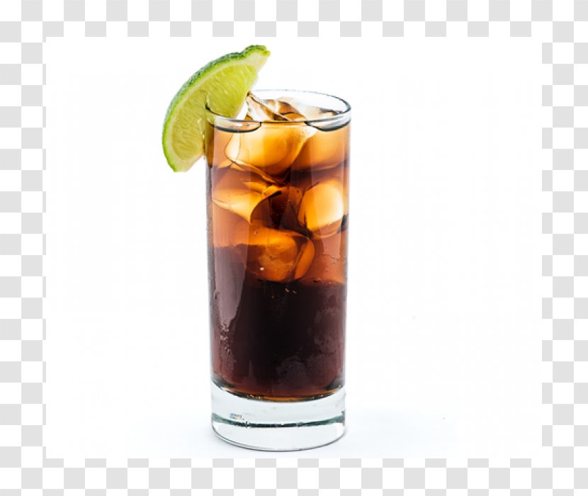 Slush Cocktail Juice Rum And Coke Tea - Garnish Transparent PNG