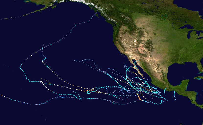 Pacific Ocean 2016 Hurricane Season 2017 Atlantic Kenna - Storm Transparent PNG