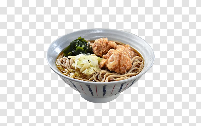 Okinawa Soba Ramen Chinese Noodles Karaage Lamian - Letinous Edodes Seaweed Soup Transparent PNG