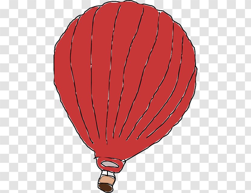 Hot Air Balloon Drawing Clip Art - Royaltyfree - Red Envelope Fly Transparent PNG
