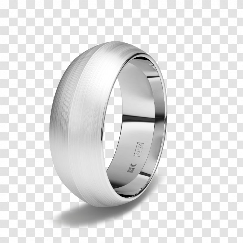 Silver Wedding Ring Gold Precious Metal Transparent PNG